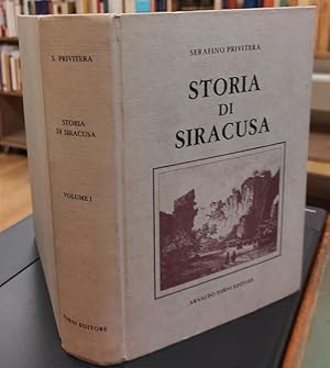 Seller image for Storia di Siracusa antica e moderna . Volume 1, Ristampa anastatica dell'edizione 1878 for sale by Studio Bibliografico Viborada