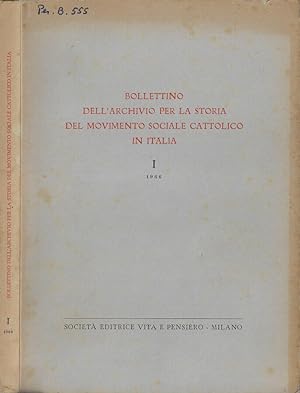 Bild des Verkufers fr Bollettino dell'archivio per la storia del movimento sociale cattolico in Italia anno I 1966 zum Verkauf von Biblioteca di Babele