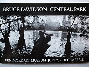 Imagen del vendedor de Bruce Davidson Central Park Fenimore Art Museum Exhibition invite postcard a la venta por ANARTIST