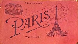 PARIS: ALBUM-SOUVENIR, WAR-PICTURES. [18 POSTAIS]