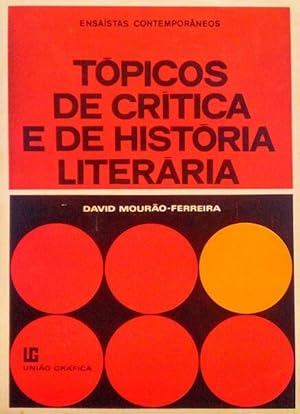 Bild des Verkufers fr TPICOS DE CRTICA E DE HISTRIA LITERRIA. zum Verkauf von Livraria Castro e Silva