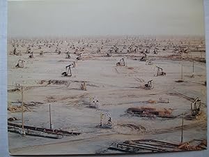 Imagen del vendedor de Edward Burtynsky Oil Fields Charles Cowles Gallery 2003 Exhibition invite postcard a la venta por ANARTIST