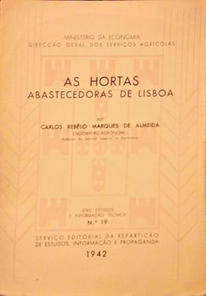 AS HORTAS ABASTECEDORAS DE LISBOA.