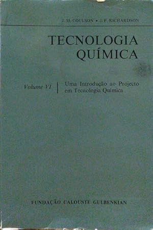 Immagine del venditore per TECNOLOGIA QUMICA. [VOLUME VI] venduto da Livraria Castro e Silva