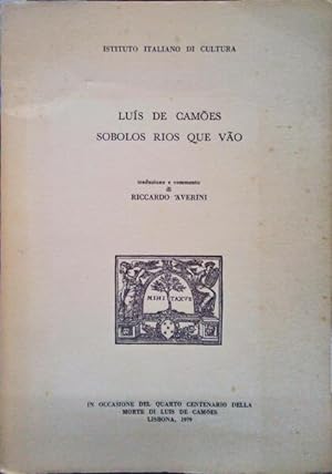 Bild des Verkufers fr SOBOLOS RIOS QUE VO. zum Verkauf von Livraria Castro e Silva