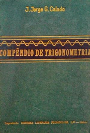 Immagine del venditore per COMPNDIO DE TRIGONOMETRIA 3. CICLO. [2 Edio] venduto da Livraria Castro e Silva