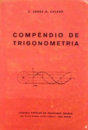 Immagine del venditore per COMPNDIO DE TRIGONOMETRIA. venduto da Livraria Castro e Silva