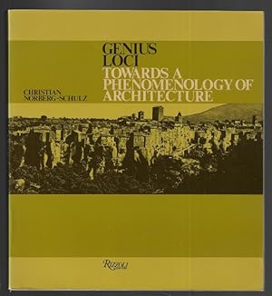 Bild des Verkufers fr Genius Loci: Towards a Phenomenology of Architecture zum Verkauf von Nighttown Books