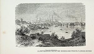 BALTIMORE, Maryland, , antique print ca. 1865