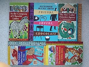 Seller image for The No. 1 Ladies' Detective Agency, The Kalahari Typing School for Men, In the Company of Cheerful Ladies, The Good Husband of Zebra Drive, Friends, Lovers, Chocolate (Set Of 5 Paperbacks) for sale by Shelley's Books