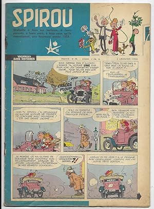Spirou Revista infantil nº1029 1958 Frances
