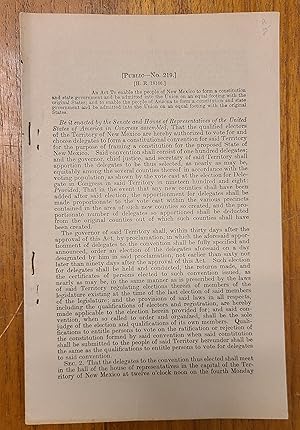 Public--No. 219, H. R. 18166. Chapter 310 from Indian Affairs: Laws and Treaties, Volume 3, Laws