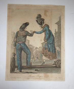 Seller image for Passer-Payez; Original aquatint. for sale by Wittenborn Art Books