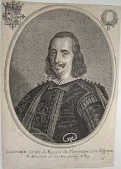 Portrait of Gaspard Comte de Plemipotentiaire d'Espagne.