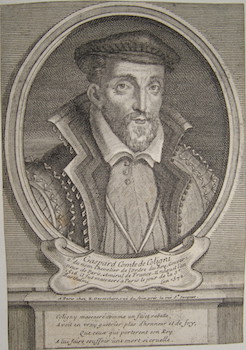Portrait of Gaspard II Comte de Coligny, Seigneur de Chatillon.