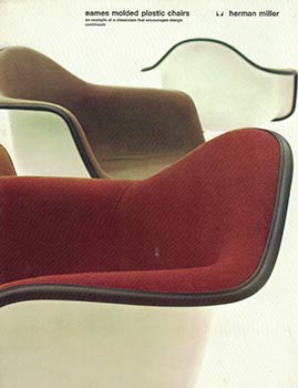 eames molded plastic chairs. First edition.