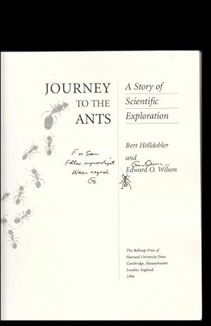 Journey to the Ants: A Story of Scientific Exploration