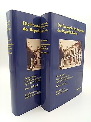 Die Protokolle der Regierung der Republik Baden; Zweiter Band: Das Staatsministerium April 1919-N...