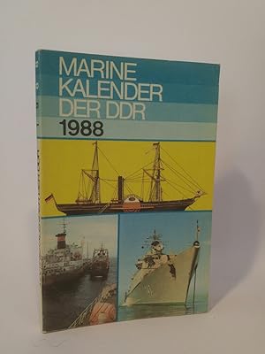 Imagen del vendedor de Marinekalender der DDR 1988 a la venta por ANTIQUARIAT Franke BRUDDENBOOKS