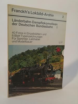 Bild des Verkufers fr Franck's Lokbild-Archiv 2 Lnderbahn-Dampflokomotiven der Deutschen Bundesbahn 1 zum Verkauf von ANTIQUARIAT Franke BRUDDENBOOKS