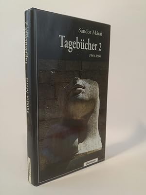 Bild des Verkufers fr Tagebcher, Bd.2, Tagebcher (1984-1989) zum Verkauf von ANTIQUARIAT Franke BRUDDENBOOKS
