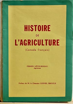 Histoire de l'Agriculture (Canada français)