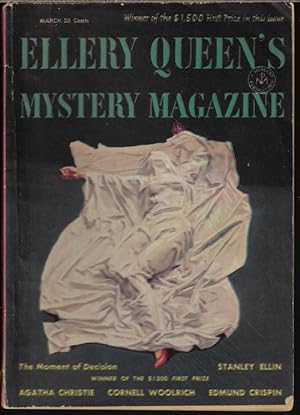 Seller image for ELLERY QUEEN'S Mystery Magazine: March, Mar. 1955 for sale by Books from the Crypt