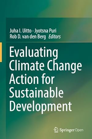 Imagen del vendedor de Evaluating Climate Change Action for Sustainable Development a la venta por AHA-BUCH GmbH