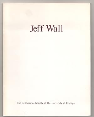 Bild des Verkufers fr Jeff Wall zum Verkauf von Jeff Hirsch Books, ABAA