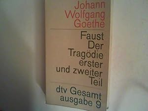 Seller image for Faust, der Tragdie erster und zweiter Teil - dtv Gesamtausgabe 9 for sale by ANTIQUARIAT FRDEBUCH Inh.Michael Simon