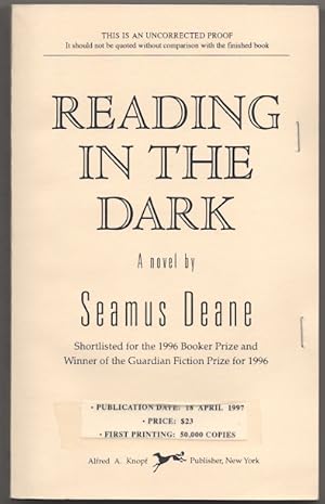 Seller image for Reading In The Dark for sale by Jeff Hirsch Books, ABAA