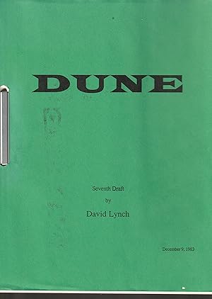 DUNE (Screenplay, Seventh Draft, December 9, 1983)