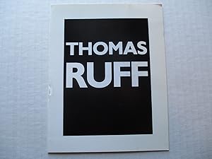 Image du vendeur pour Thomas Ruff Ydessa Hendeles Art Foundation 1988 opening Exhibition invite postcard mis en vente par ANARTIST