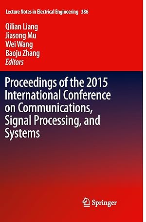 Seller image for Proceedings of the 2015 International Conference on Communications, Signal Processing, and Systems for sale by moluna