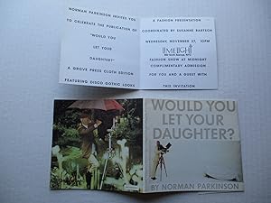 Seller image for Fashion Presentation by Susanne Bartsch to celebrate the publication of Norman Parkinson Would You Let Your Daughter Limelight Nov 27 Exhibition invite postcard for sale by ANARTIST