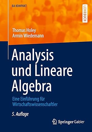 Image du vendeur pour Analysis und Lineare Algebra mis en vente par moluna