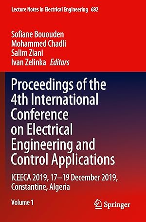 Bild des Verkufers fr Proceedings of the 4th International Conference on Electrical Engineering and Control Applications zum Verkauf von moluna