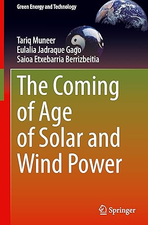Imagen del vendedor de The Coming of Age of Solar and Wind Power a la venta por moluna