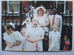 Seller image for Nick Waplington The Wedding Aperture s Burden Gallery 1997 Exhibition invite postcard for sale by ANARTIST