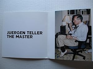 Seller image for Juergen Teller The Master Stuart Shave Modern Art Exhibition invite postcard for sale by ANARTIST