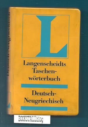 Bild des Verkufers fr Langenscheidt Taschenworterbuch - Deutsch-Neugriechisch zum Verkauf von BOOKSTALLblog