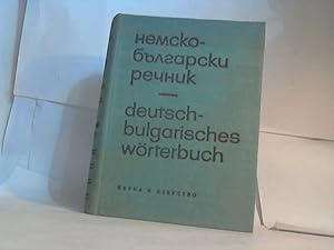 Deutsch-bulgarisches Wörterbuch.