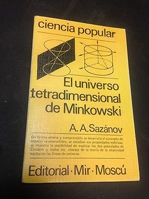 Imagen del vendedor de El universo tetradimensional de Minkowski a la venta por Vrtigo Libros