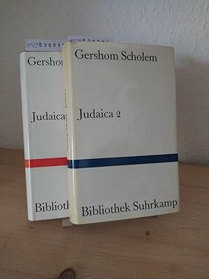 Bild des Verkufers fr Judaica und Judaica 2. [Von Gershom Scholem]. (= Bibliothek Suhrkamp, Bnd 106 und 263). zum Verkauf von Antiquariat Kretzer