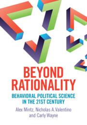 Imagen del vendedor de Beyond Rationality: Behavioral Political Science in the 21st Century a la venta por moluna