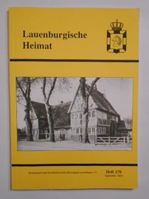 Seller image for Lauenburgische Heimat - Heft 170 - September 2005. Zeitschrift des Geschichtsvereins. for sale by KULTur-Antiquariat