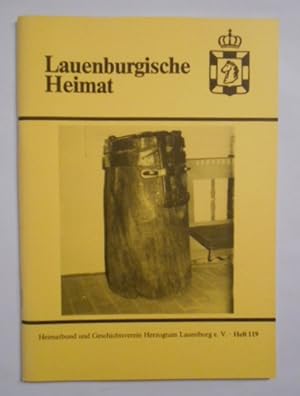 Seller image for Lauenburgische Heimat - Heft 119 - Dezember 1987. Zeitschrift des Geschichtsvereins. for sale by KULTur-Antiquariat
