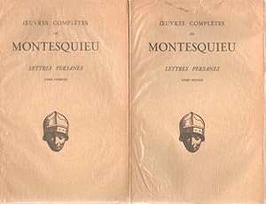 Image du vendeur pour Oeuvres compltes. Lettres Persanes tome 1 et tome 2 mis en vente par dansmongarage