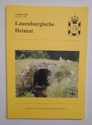 Seller image for Lauenburgische Heimat - Heft 182 - September 2009. Zeitschrift des Geschichtsvereins. for sale by KULTur-Antiquariat