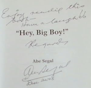 Immagine del venditore per Hey Big Boy! (SIGNED) venduto da Chapter 1